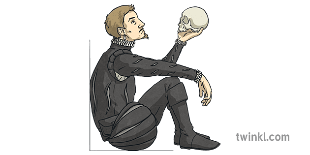 Hamlet Illustration - Twinkl