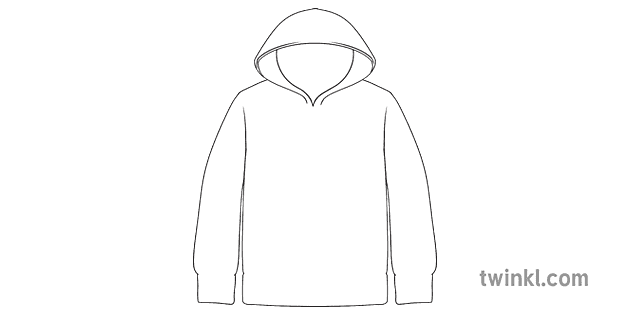 Black Hoodie Png Template