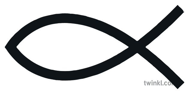 Ichthus Vis Links Of Rechts