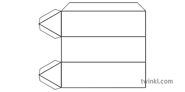 Incorrect Shape Net 2 Black And White Illustration Twinkl