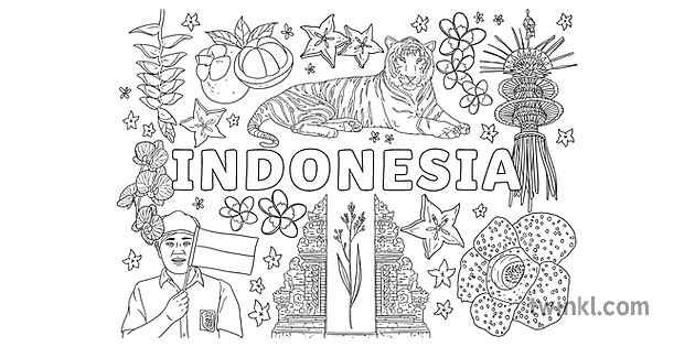 Coloring Indonesia