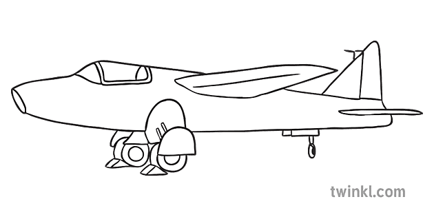 Erfindung Des Strahltriebwerk Flugzeugs Ks1 Schwarz Weiß Rgb 1 Illustration