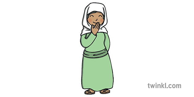 bible woman clipart