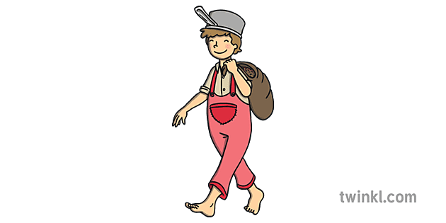 Johnny Appleseed Johnny Appleseed Emergent Reader ks1 Illustration - Twinkl