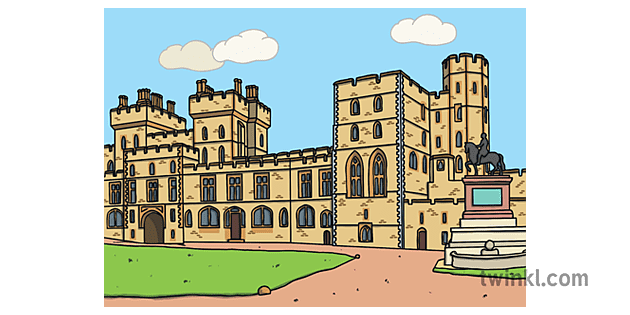 ks1 royal engagement coloring pages english windsor castle color rgb