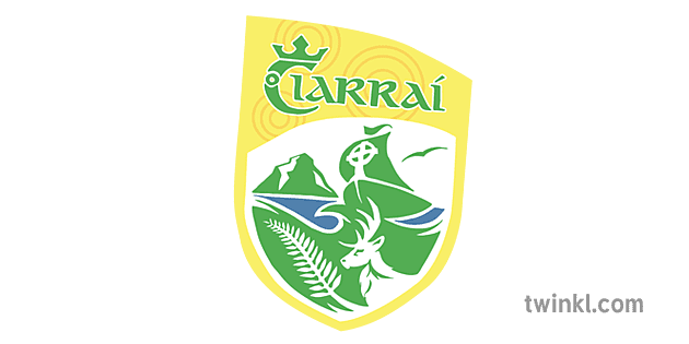 Kerry Gaa Wappen Illustration