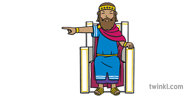 king saul arg Illustration Twinkl