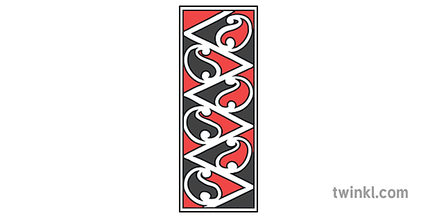 Kowhaiwhai Bookmark Pattern Four Te Reo Maori Reading Book Colouring Ks1