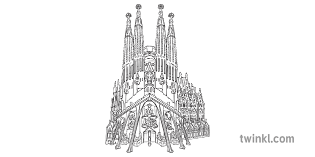 La Sagrada Familia Icon by Sümeyye Doruk on Dribbble