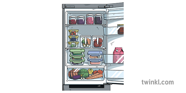 Leftovers Should Be Refrigerated Png Illustration - Twinkl