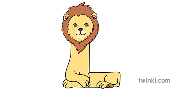 Letter L Lion Spanish Alphabet Animals KS1 Illustration - Twinkl Letter L Lion Spanish Alphabet Animals KS1 Illustration - Twinkl