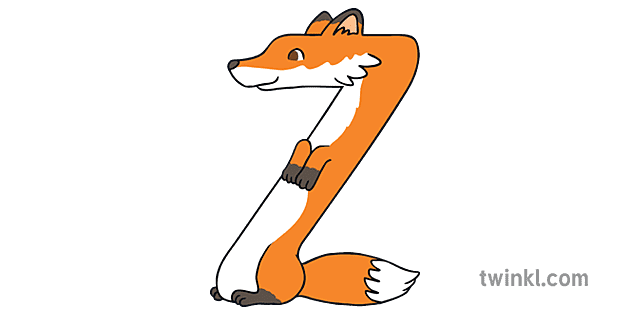 lletra z zorro guineu castellà alfabet animals ks1 Illustration - Twinkl lletra z zorro guineu castellà alfabet animals ks1 Illustration - Twinkl
