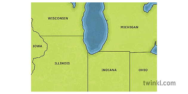 Map of Chicago and Surrounding - Map Of Chicago And Surrounding Region USA Maps States KS2