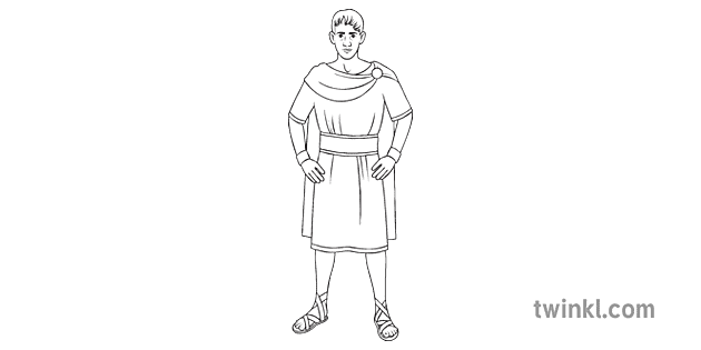 Mark Antony English Character Julius Caesar Ks3 Ks4 Black And White