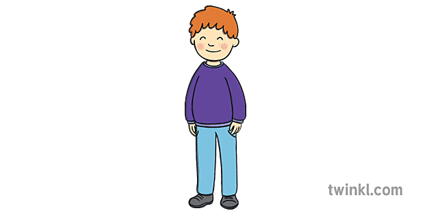 マット 立っている 男の子 子供 Ks1 Illustration Twinkl