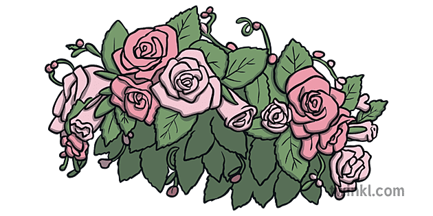 5月女王王冠春花輪花ks1 Illustration Twinkl