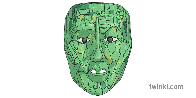 Terminologie fout Lastig maya dood masker jade geskiedenis ks2 Illustration - Twinkl