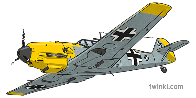 Messerschmitt Illustration Twinkl 8391