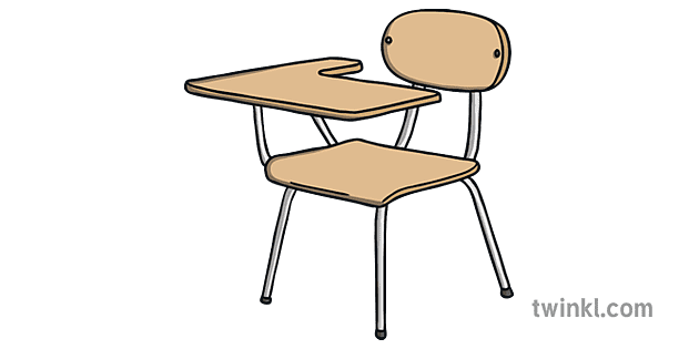 现代学校书桌和椅子1950年代过去和现在分类活动英语ks1
