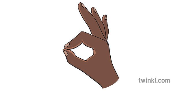 Ok Sign Png Illustration - Twinkl