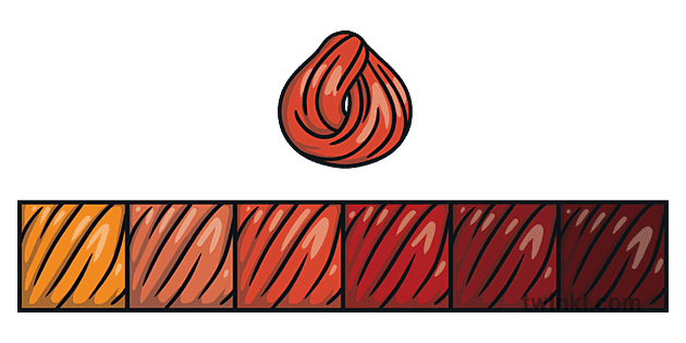 Page 1 Red Swatches Png Illustration - Twinkl