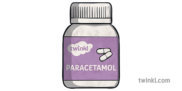 paratsetamool Illustration - Twinkl