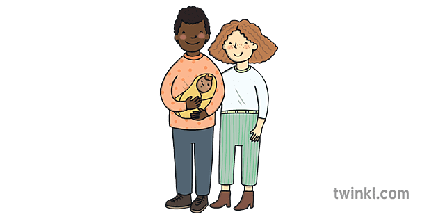 Parents Bebe Enfant Mere Pere Maman Papa Ks1 Illustration Twinkl