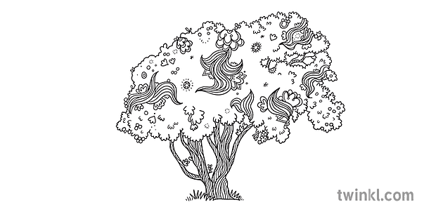 pohutukawa new zealand mindfulness coloring Ilustración - Twinkl