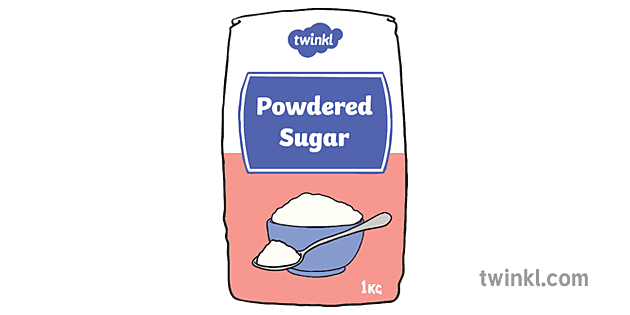 Powdered Sugar Illustration - Twinkl
