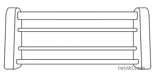 rekenrek frame black and white rgb - Twinkl