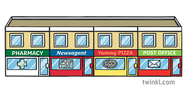 newsagents clipart school