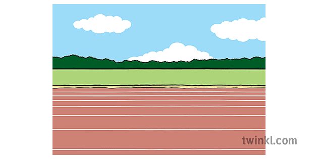 Running Track Background Athletics Sports Games KS1 Illustration - Twinkl