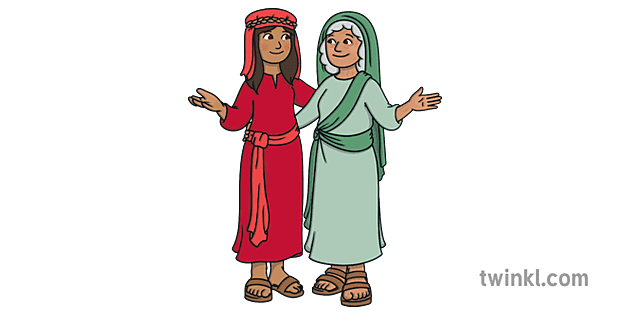 ruth and naomi clipart