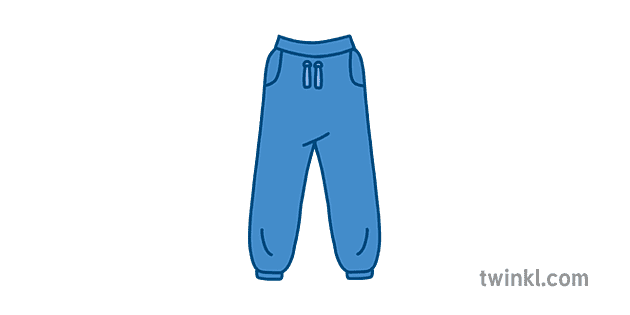 SYM Tracksuit Trousers Colour Illustration - Twinkl