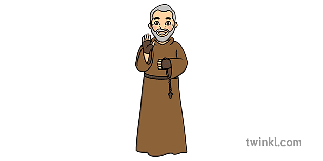 Saint Pio of Pietrelcina People All Saints Padre Pio Open Eyes Spanish EYFS