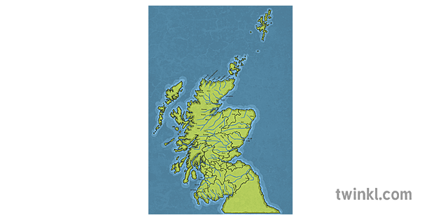 scottish rivers map ks2 Illustration - Twinkl