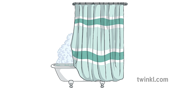 Shower Illustration - Twinkl