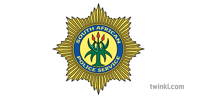 South African Police Badge Symbol Service Logo Ks1 Illustration Twinkl 