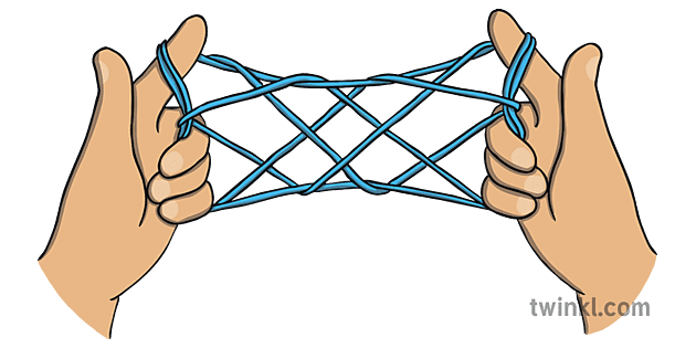 string game cats cradle past ks1 Illustration - Twinkl