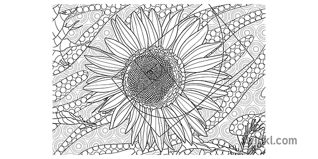 girasol atención plena coloración proporción áurea océano agua de mar