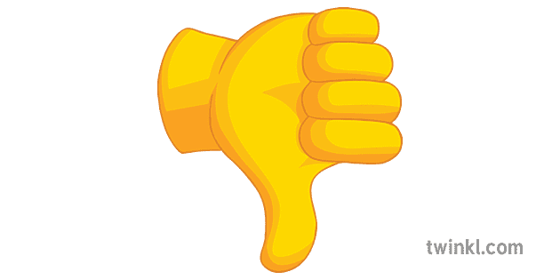 Kciuk W D Emoji SMS Symbol Ikona Z y Og lny Wt rny