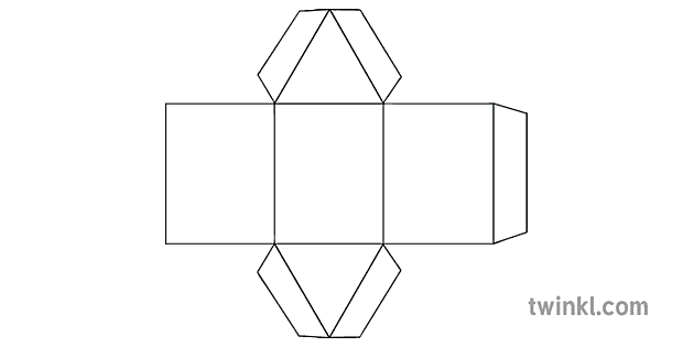 Triangular Prism 3d Shape Nets Craft Activity Updated 2019 Maths Ks1