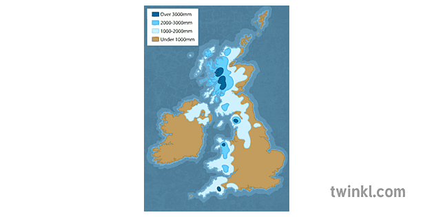 uk rainfall map average 1981 2010 geography weather climate ks3 ks4