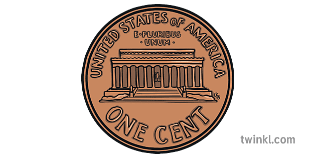 uns Penny Back Illustration - Twinkl