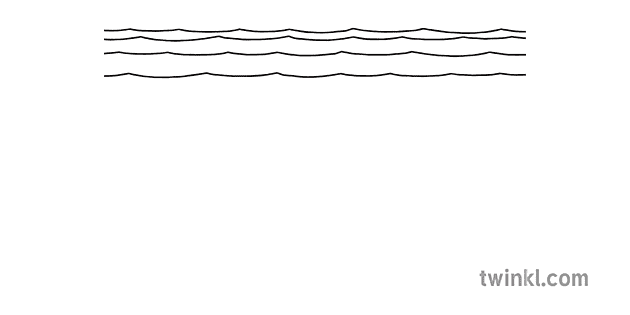 水中 背景 海 海 雨滴 水循環 Ks1 黒と白 Illustration Twinkl