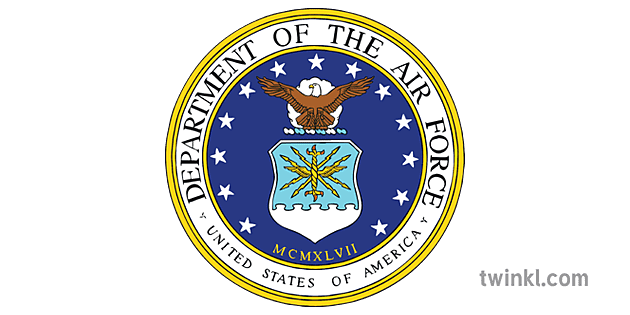 United States Air Force Emblem Ilustracao Twinkl