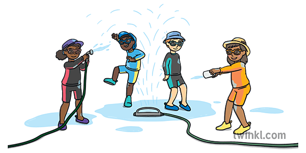 Water Games Edit Illustration - Twinkl