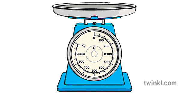 Weighing Scales 0 1kg Virtual Measuring Tools Games Ks1 Illustration
