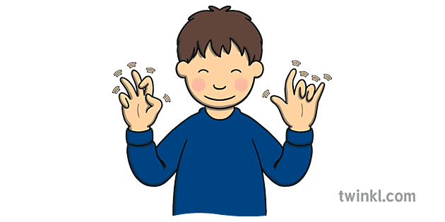 Wiggle Your Fingers Body Parts Actions EYFS Illustration - Twinkl