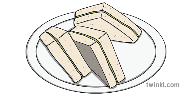 zaatar voileipä lounas ruoka ks1 Illustration - Twinkl